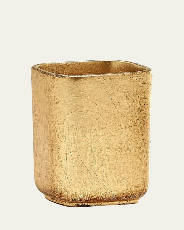 Ava Toothbrush Holder, Gold